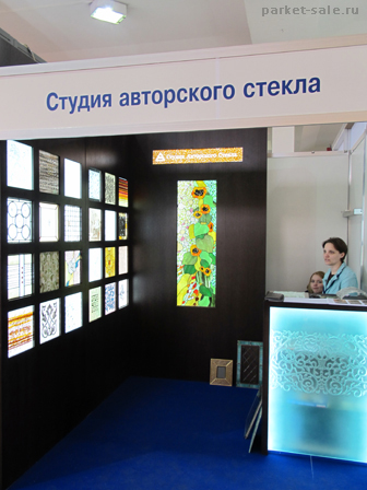 Интерстройэкспо 2012 ленэкспо Стенд студии авторского стекла