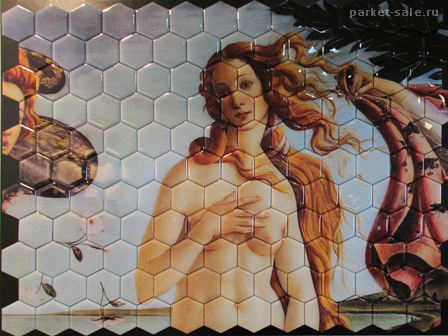 Интерстройэкспо 2012 ленэкспо образец арт-мозаики от компании "Северный ветер Полипринт" ООО