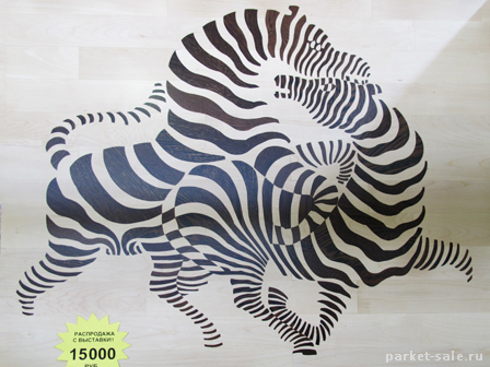 Интерстройэкспо 2012 ленэкспо розетка из мербау и клёна от ООО Парфенон две зебры