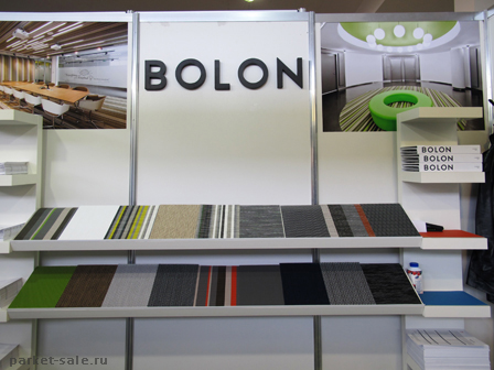 Интерстройэкспо 2012 ленэкспо стенд плетеных виниловых полов bolon