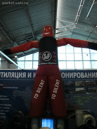 Интерстройэкспо 2012 ленэкспо стенд компании "Благовест" (вентиляция и кондиционирование)