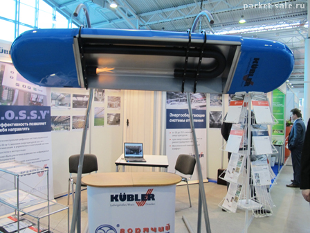 Интерстройэкспо 2012 ленэкспо стенд компании Kubler (энергосберегающие системы отопления)